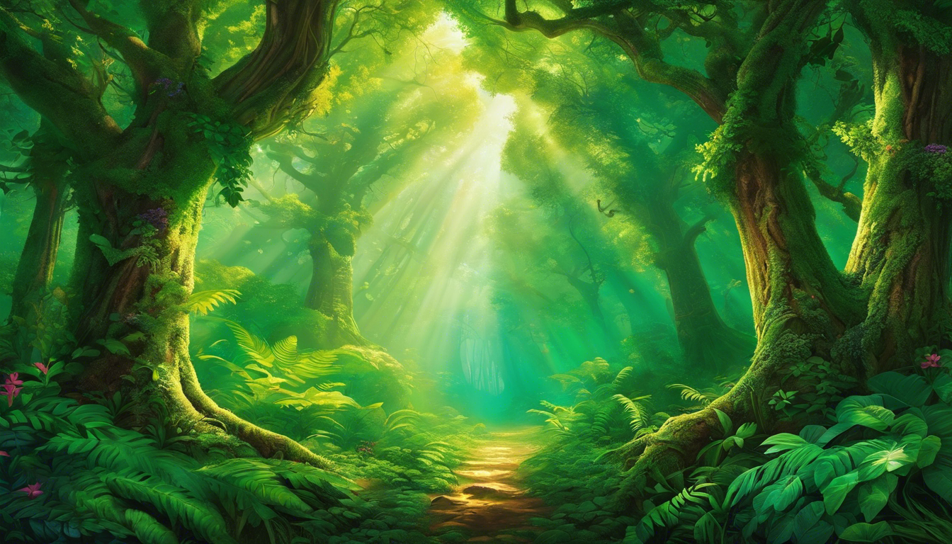 maravillas de los bosques antiguos en 10 imagenes arte digital 762