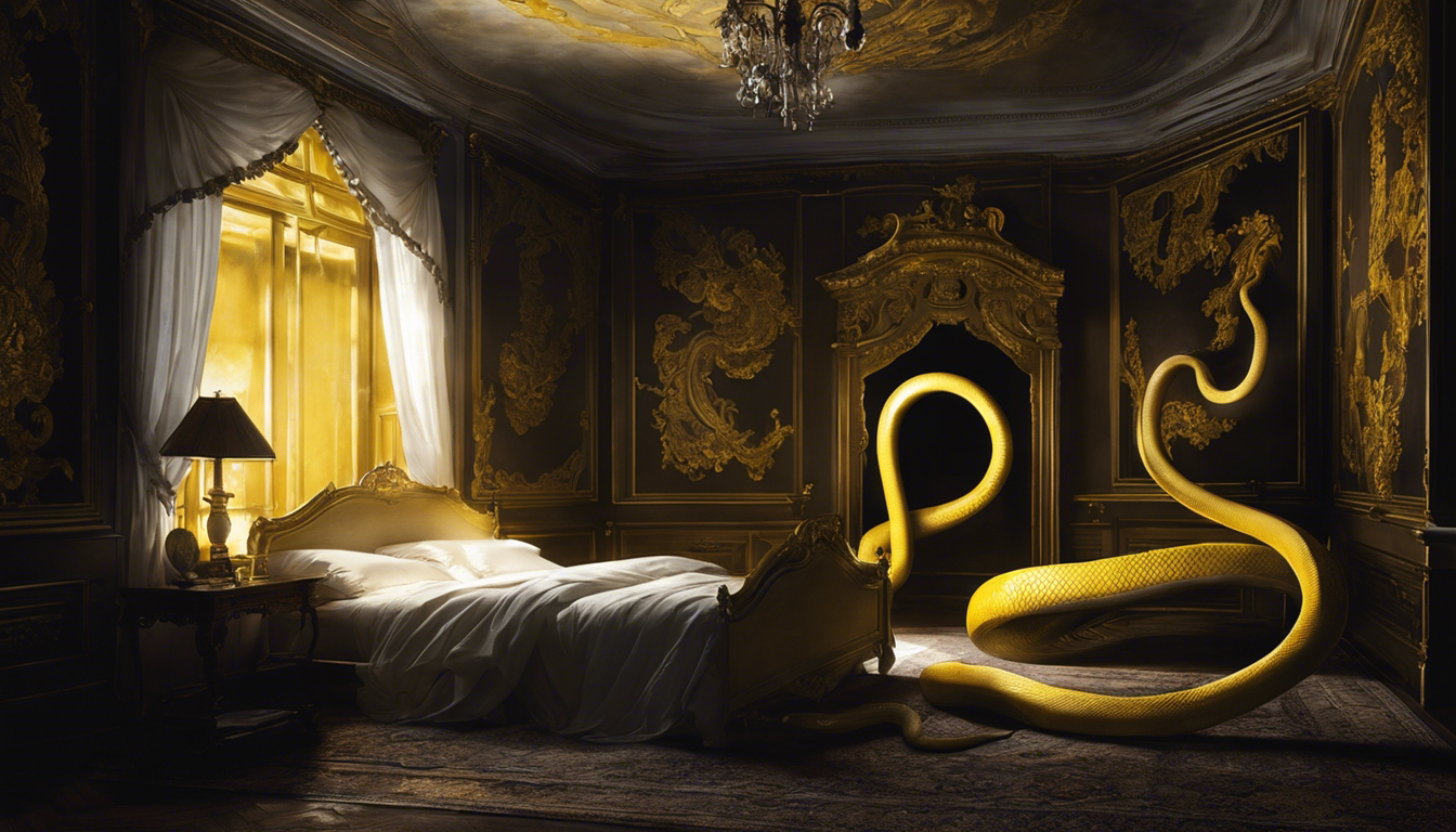 o que significa sonhar com uma cobra amarela e branca interpretacoes espiritualidade positivo negativo 451