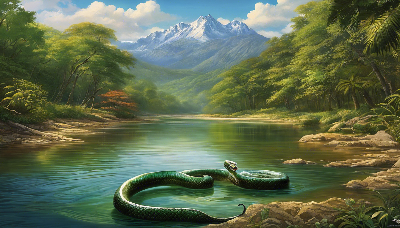 o que significa sonhar com uma cobra anaconda na agua interpretacoes espiritualidade positivo negativo 331