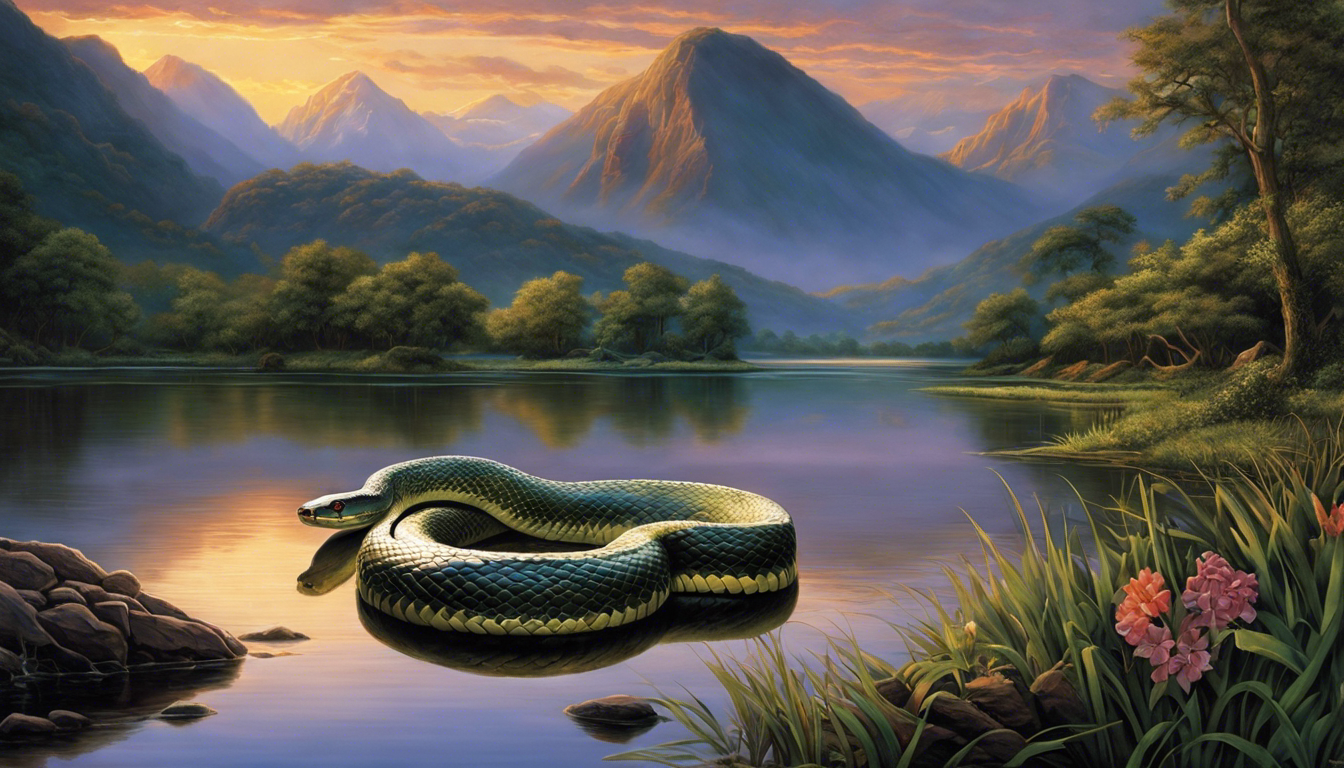 o que significa sonhar com uma cobra anaconda na agua interpretacoes espiritualidade positivo negativo 806