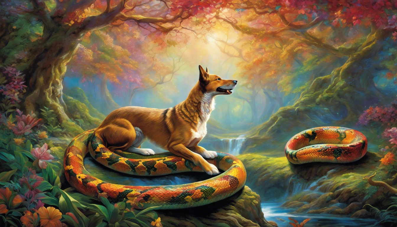 o que significa sonhar com uma cobra canina interpretacoes espiritualidade positivo negativo 463