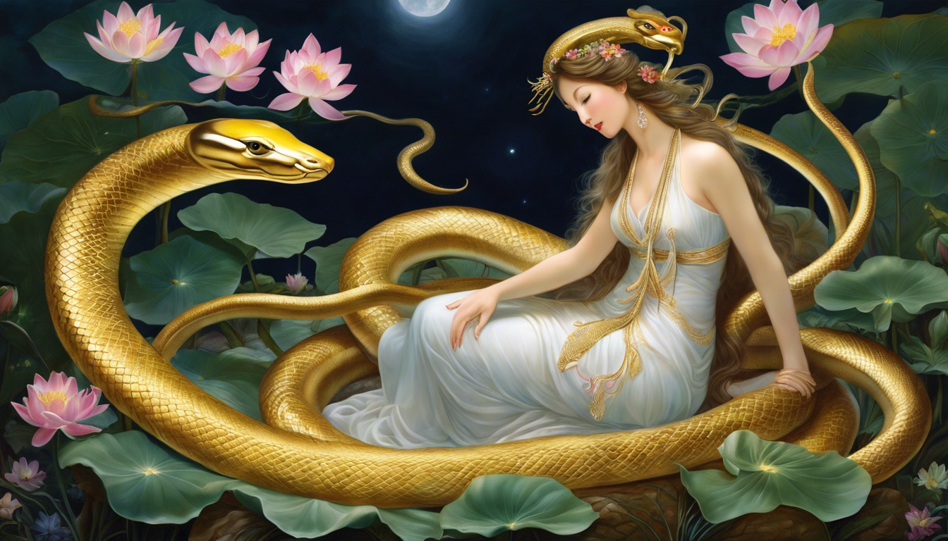 o que significa sonhar com uma cobra dourada interpretacoes espiritualidade positivo negativo 316