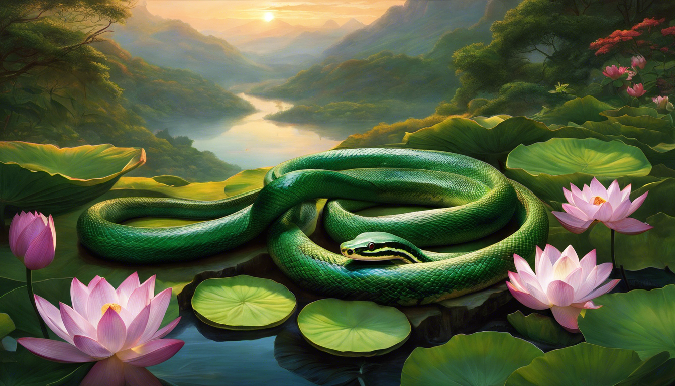 o que significa sonhar com uma cobra preta e verde interpretacoes espiritualidade positivo negativo 282