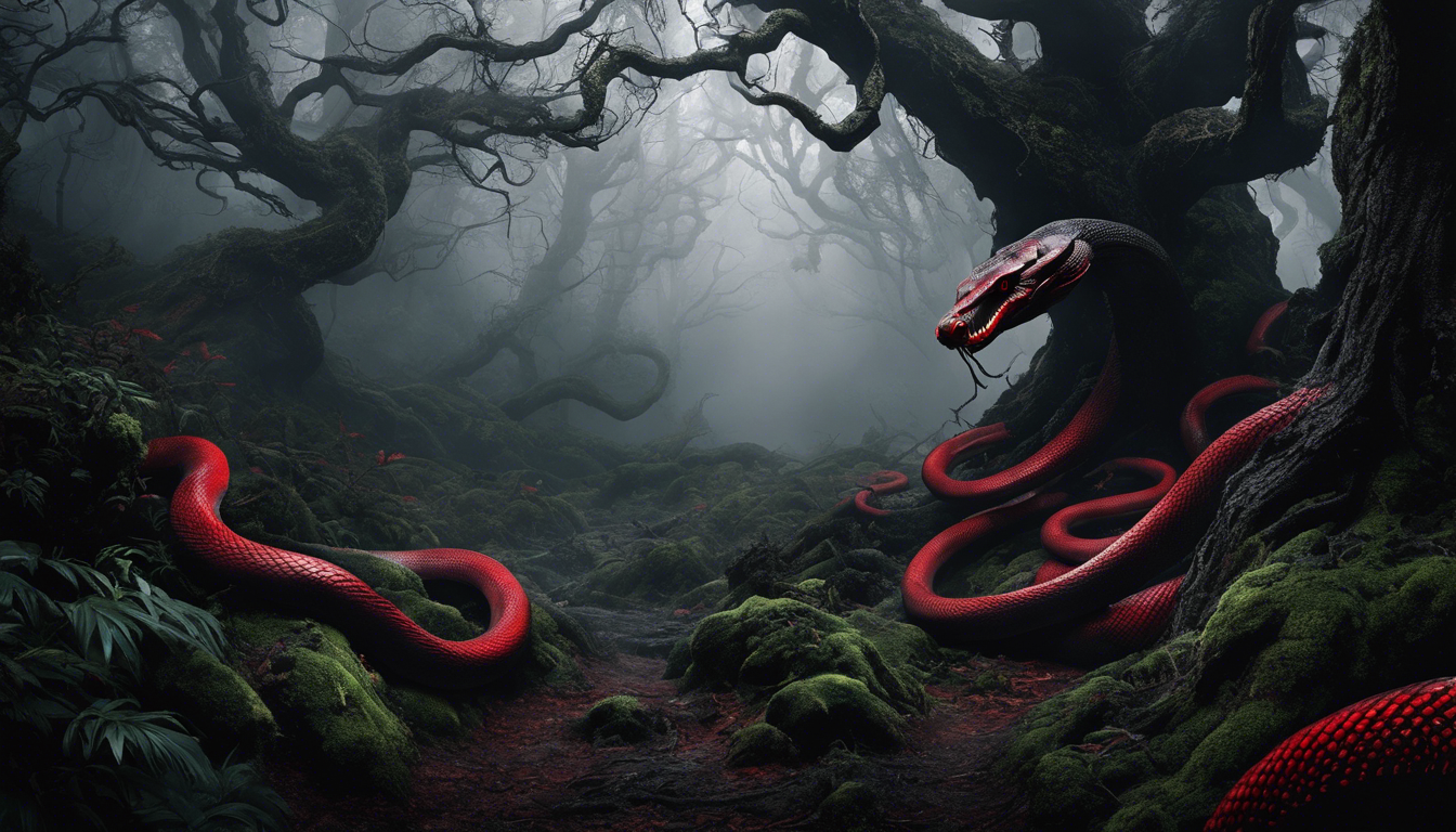 o que significa sonhar com uma cobra preta e vermelha interpretacoes espiritualidade positivo negativo 135