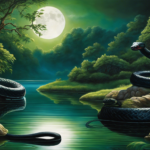 O que significa sonhar com uma cobra preta na água: interpretações, espiritualidade, aspectos positivos, negativos.
