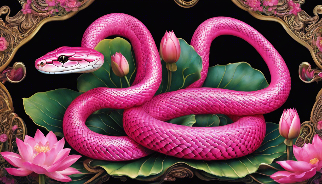 o que significa sonhar com uma cobra rosa interpretacoes espiritualidade positivo negativo 406
