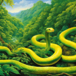O que significa sonhar com uma cobra verde e amarela: interpretações, espiritualidade, positivo, negativo.