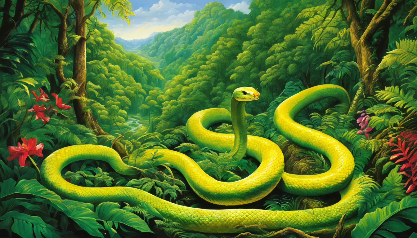 o que significa sonhar com uma cobra verde e amarela interpretacoes espiritualidade positivo negativo 603