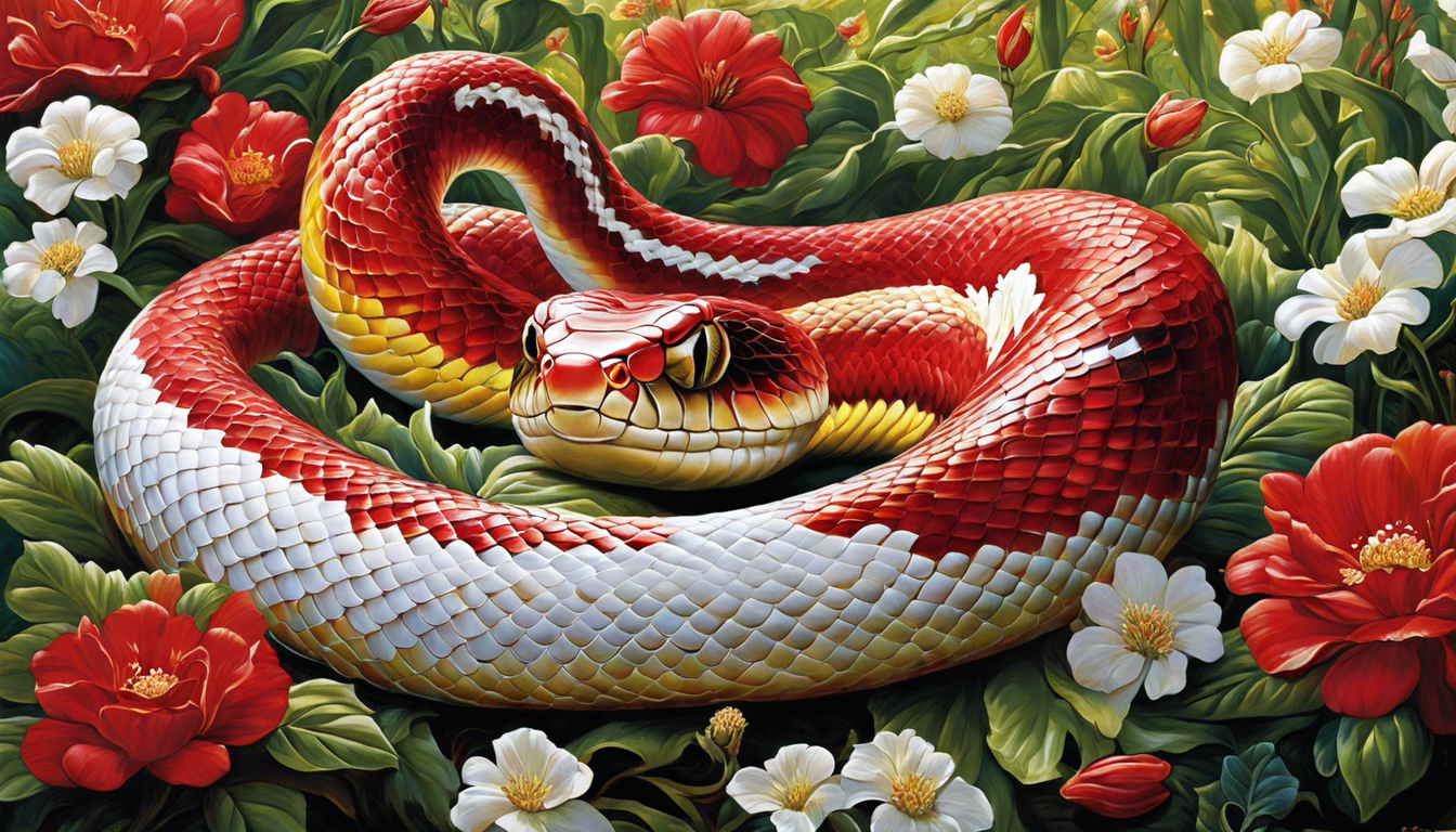 o que significa sonhar com uma cobra vermelha e branca interpretacoes espiritualidade positivo negativo 877