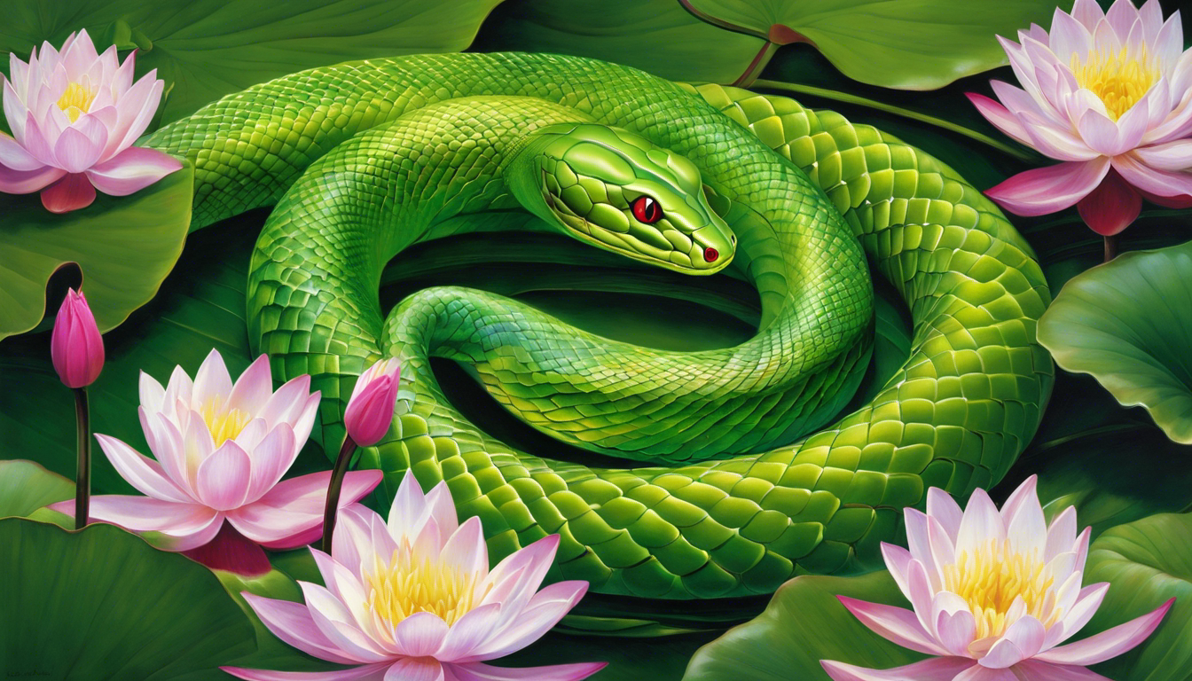 o que significa sonhar com uma pequena cobra verde interpretacoes espiritualidade positivo negativo 18