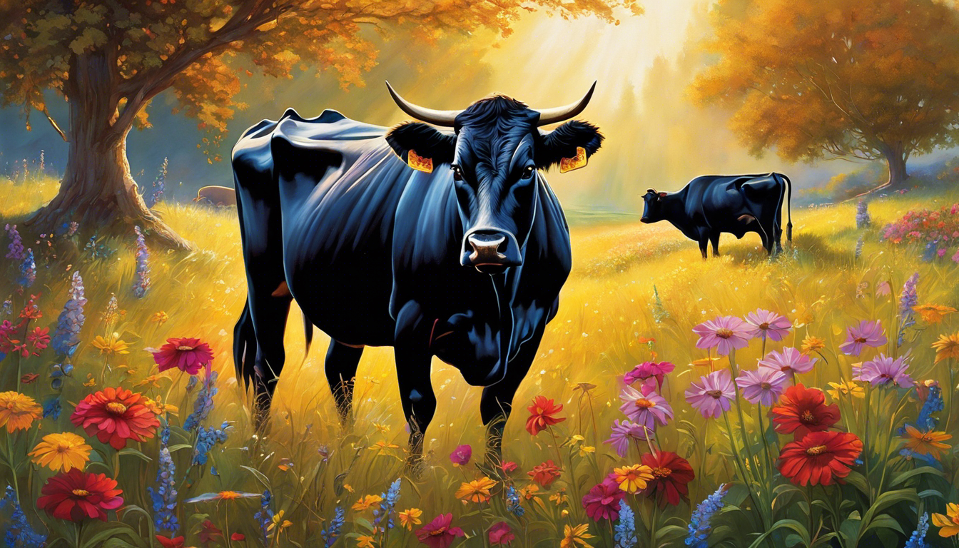 o que significa sonhar com uma vaca preta interpretacoes espiritualidade positivo negativo 416