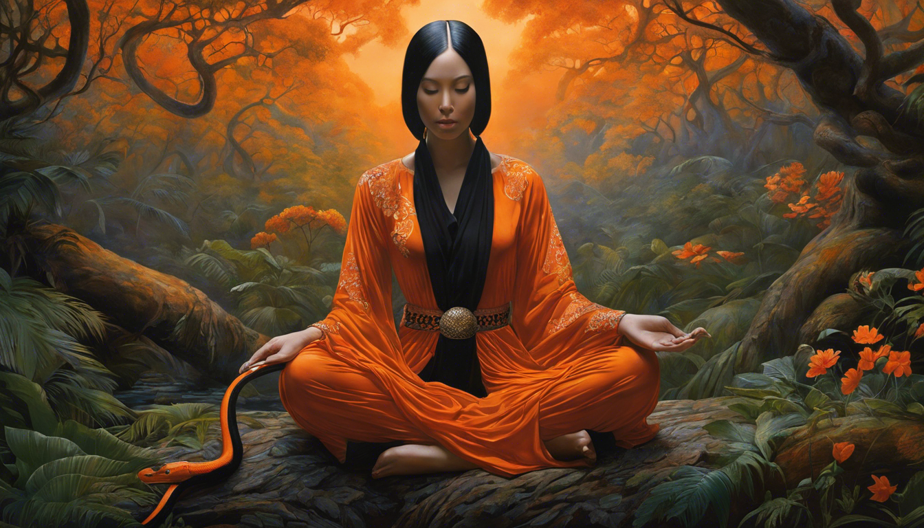 o significado de sonhar com uma cobra laranja e preta interpretacoes espiritualidade o positivo o negativo 272