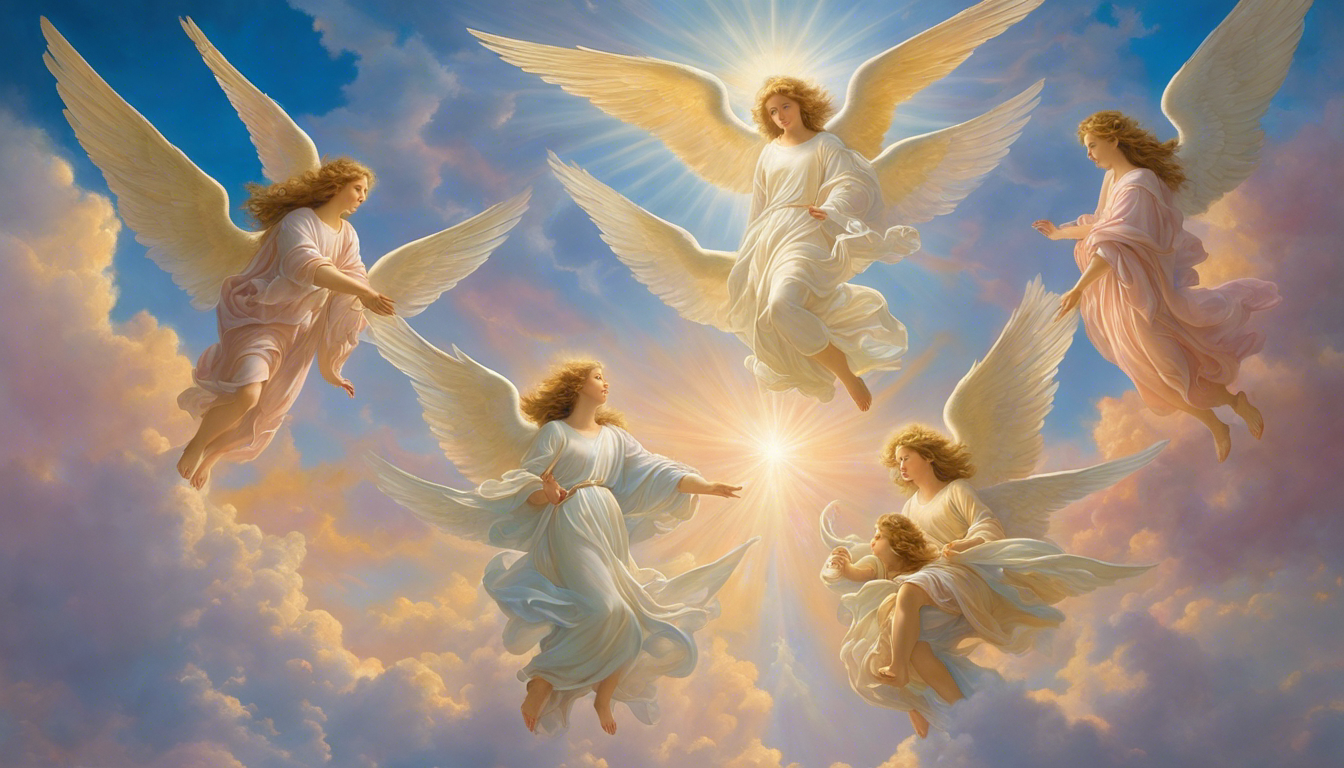 significado de sonhar com anjos descendo do ceu interpretacoes espiritualidade positivo negativo 848