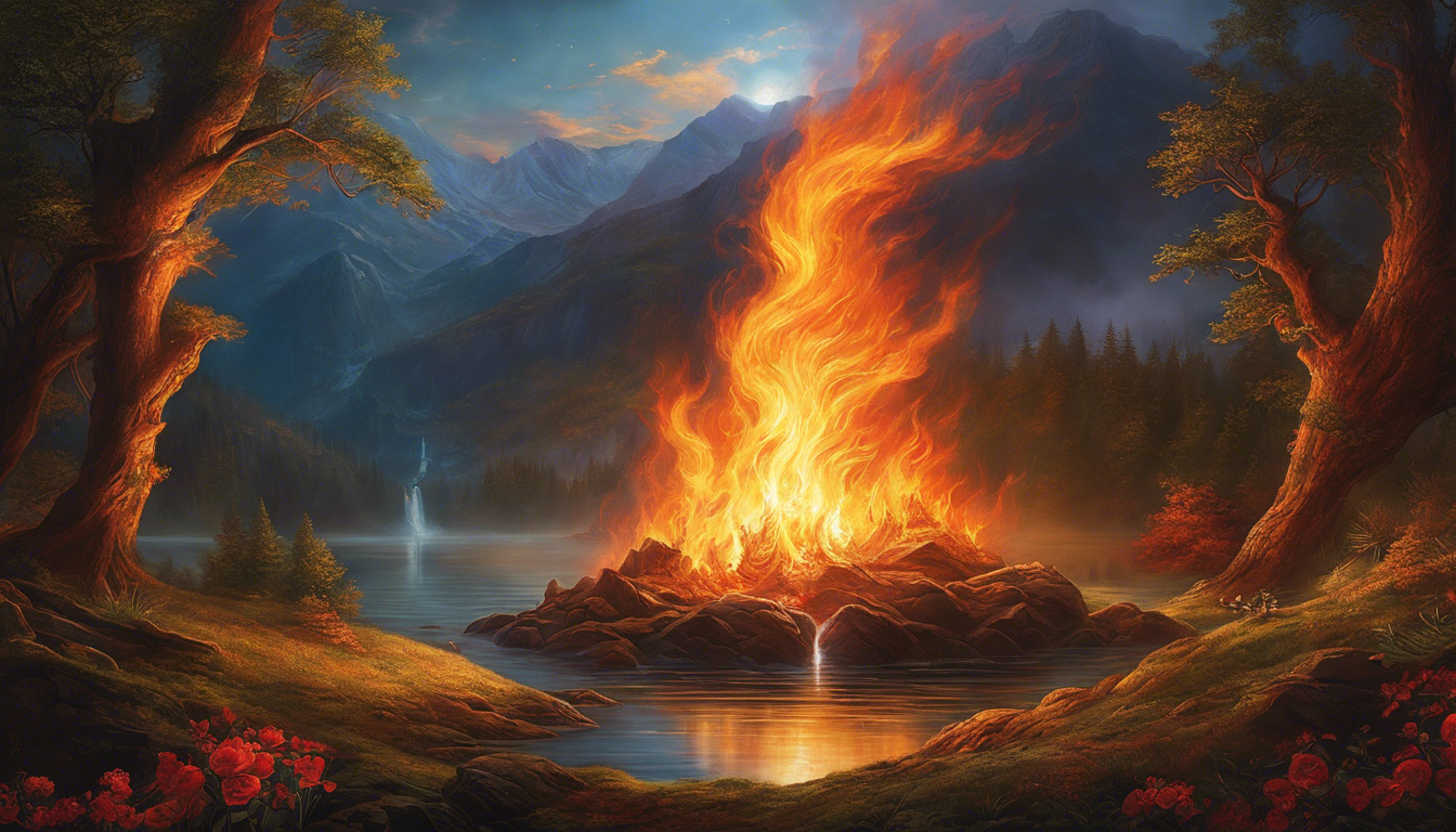 significado de sonhar com fogo interpretacao simbolismo espiritualidade 523