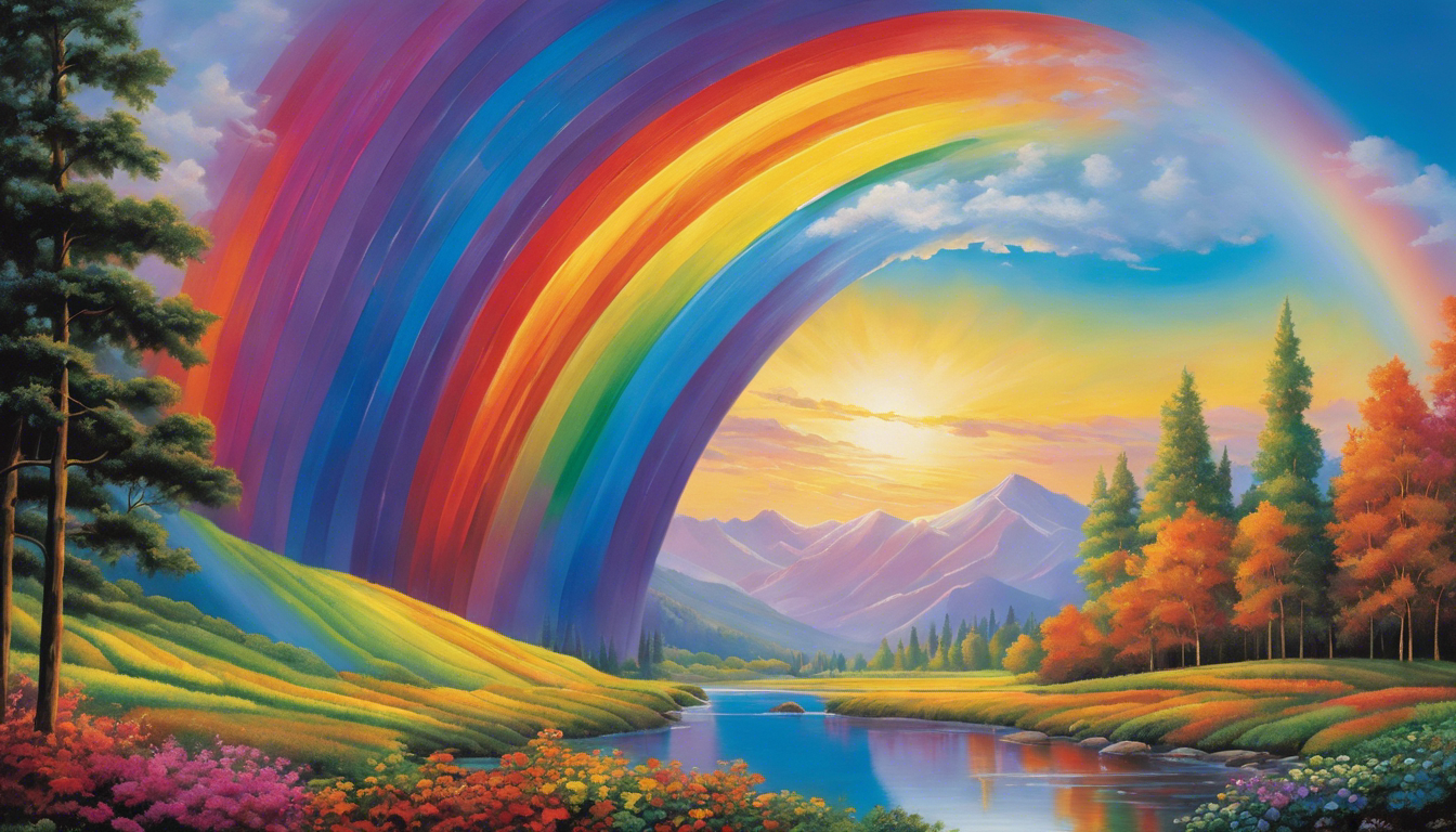 significado de sonhar com um arco iris de cores interpretacoes espiritualidade positivas negativas 561