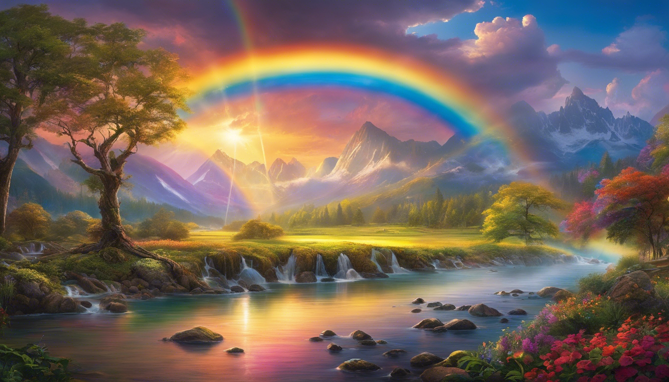significado de sonhar com um arco iris interpretacoes espiritualidade positivo negativo 614