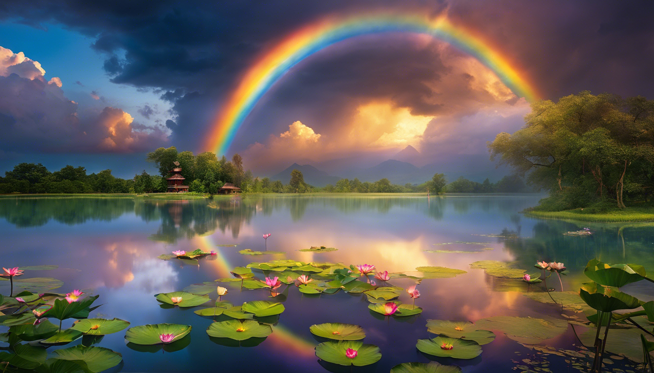 significado de sonhar com um arco iris interpretacoes espiritualidade positivo negativo 936
