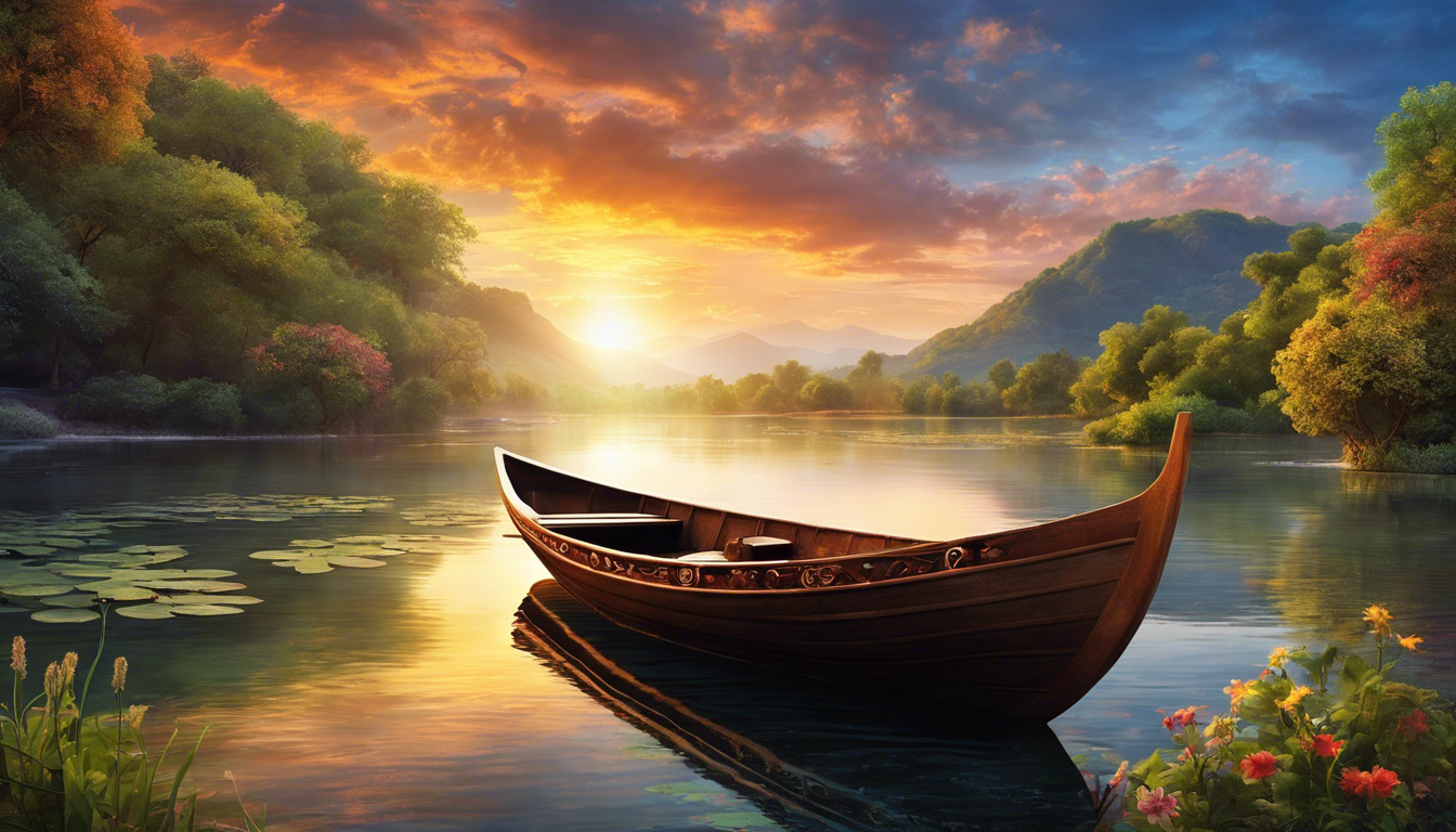 significado de sonhar com um barco em um rio interpretacoes espiritualidade positivo negativo 422