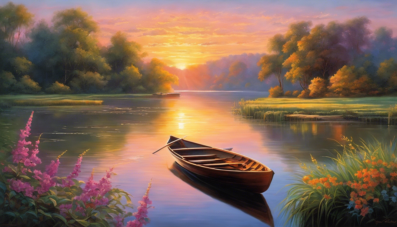 significado de sonhar com um barco em um rio interpretacoes espiritualidade positivo negativo 737
