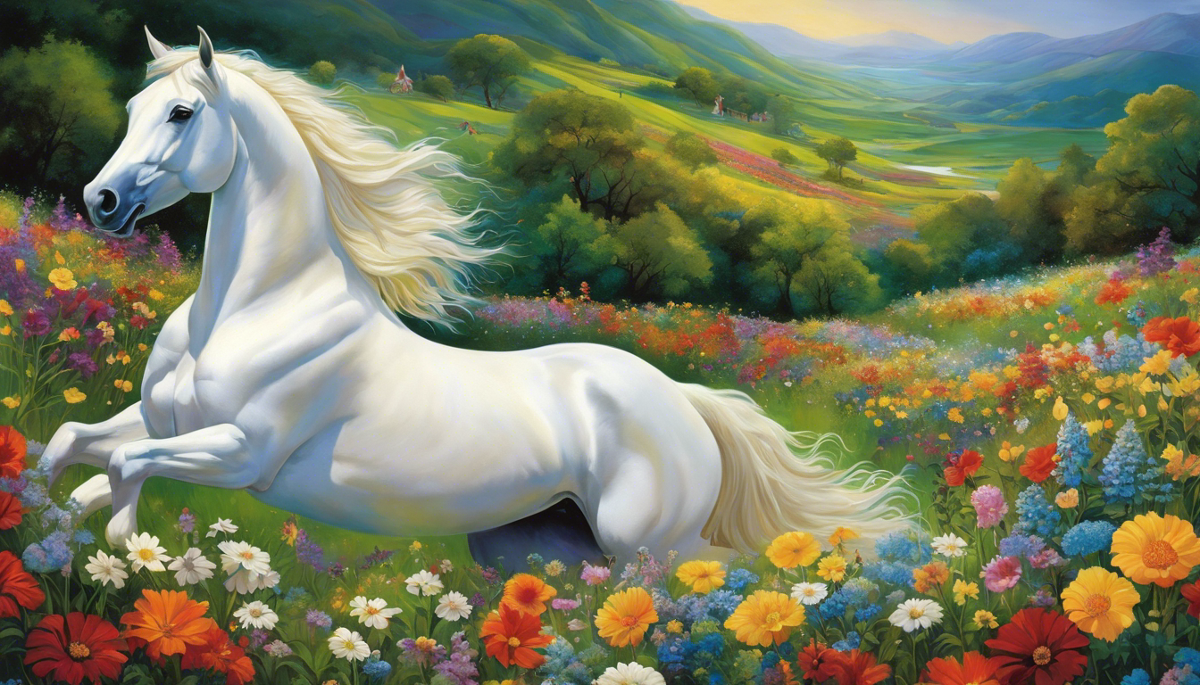 significado de sonhar com um cavalo branco interpretacao simbolismo espiritualidade 358