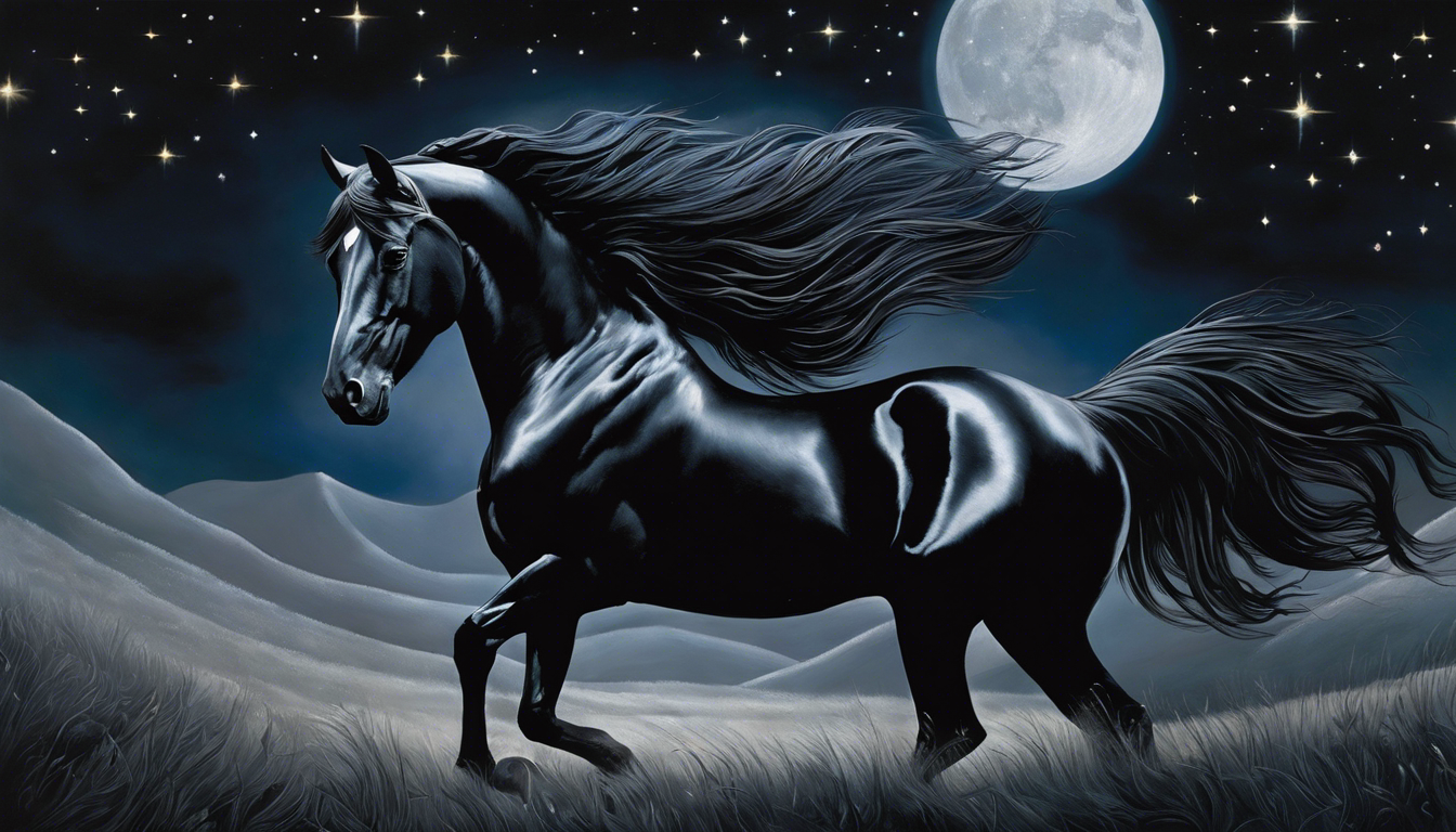 significado de sonhar com um cavalo preto interpretacao simbologia espiritualidade 306