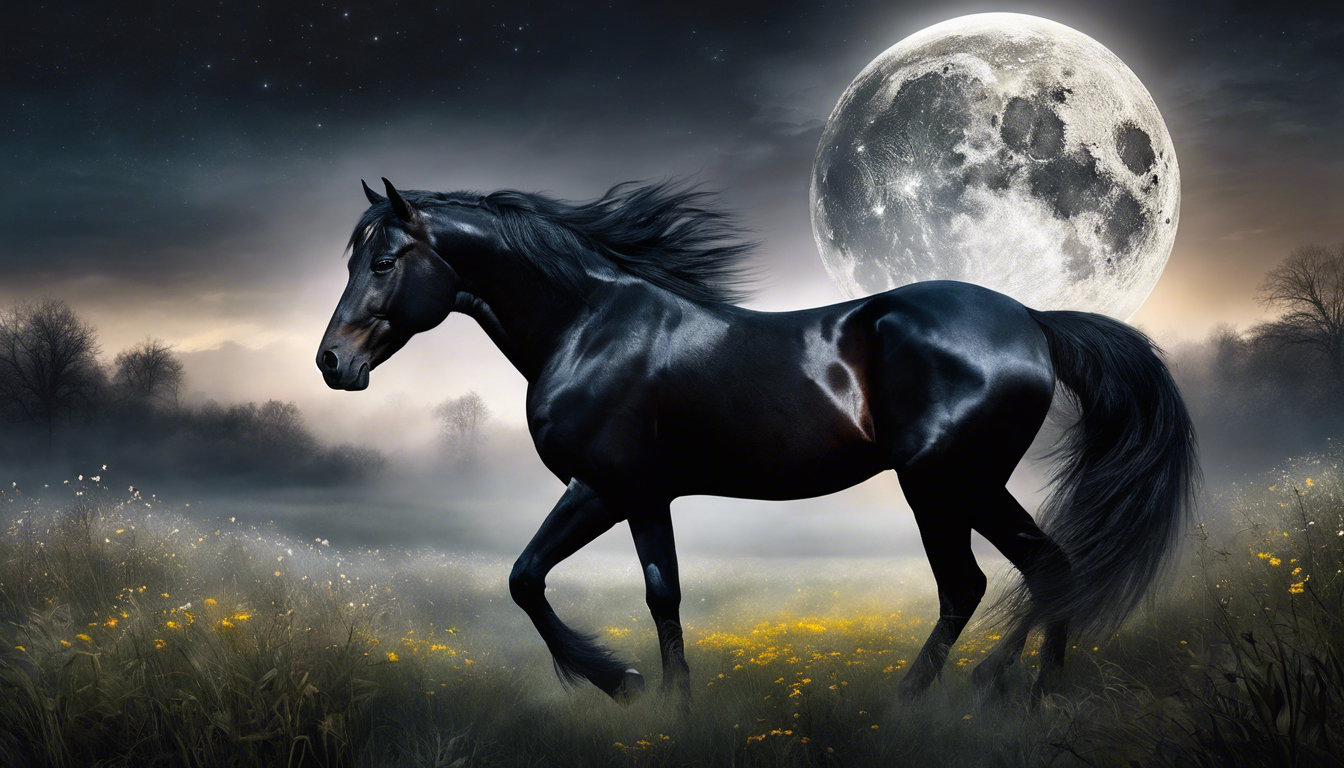 significado de sonhar com um cavalo preto interpretacao simbologia espiritualidade 954
