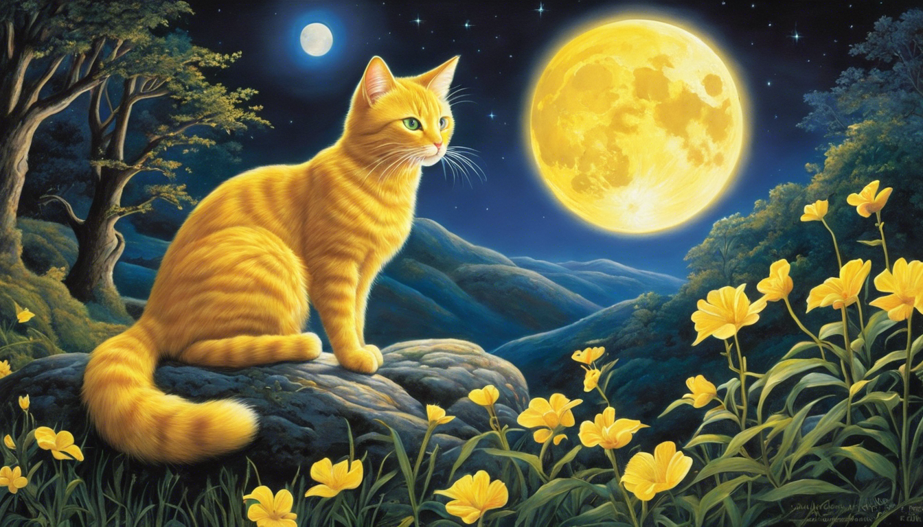 significado de sonhar com um gato amarelo interpretacao simbolismo espiritualidade 452