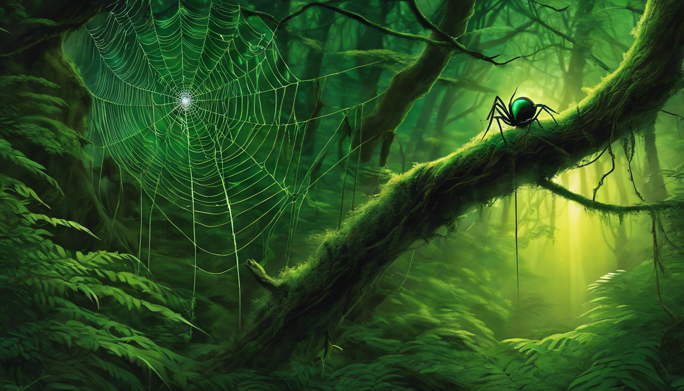 significado de sonhar com uma aranha verde interpretacoes espiritualidade positivo negativo 409