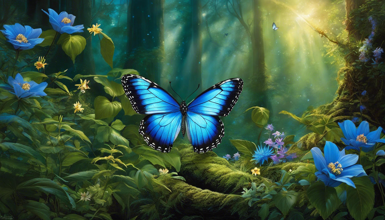 significado de sonhar com uma borboleta azul interpretacoes espiritualidade positivo negativo 483