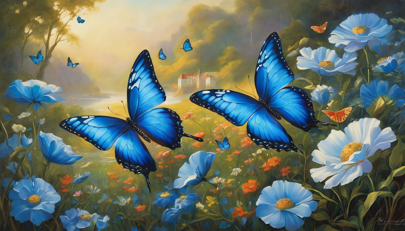 significado de sonhar com uma borboleta azul interpretacoes espiritualidade positivo negativo 721