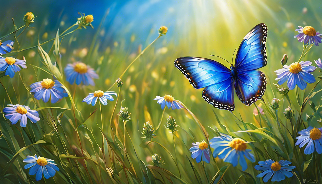 significado de sonhar com uma borboleta azul interpretacoes espiritualidade positivo negativo 742