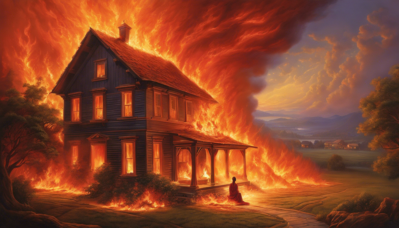 significado de sonhar com uma casa em chamas interpretacao simbologia espiritualidade 670