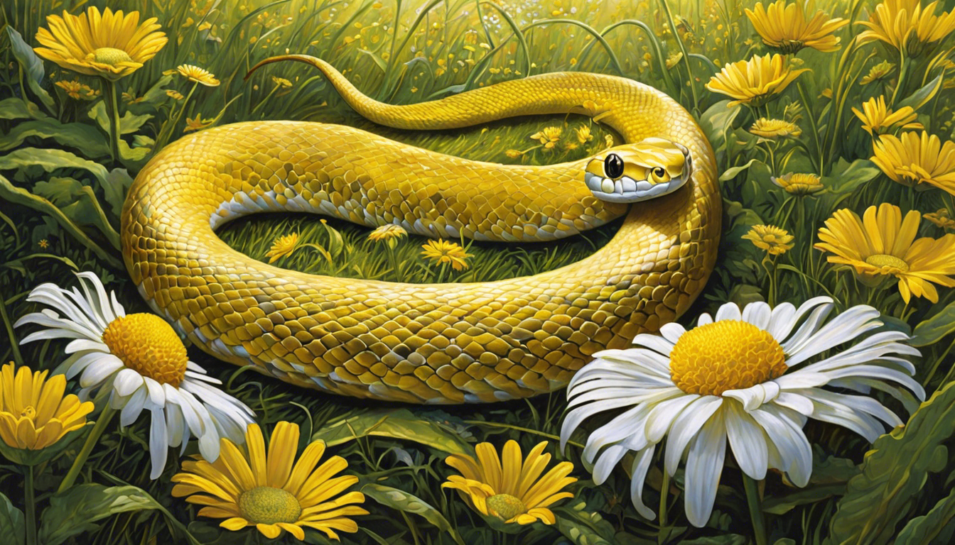 significado de sonhar com uma cobra amarela interpretacao simbologia espiritualidade 294