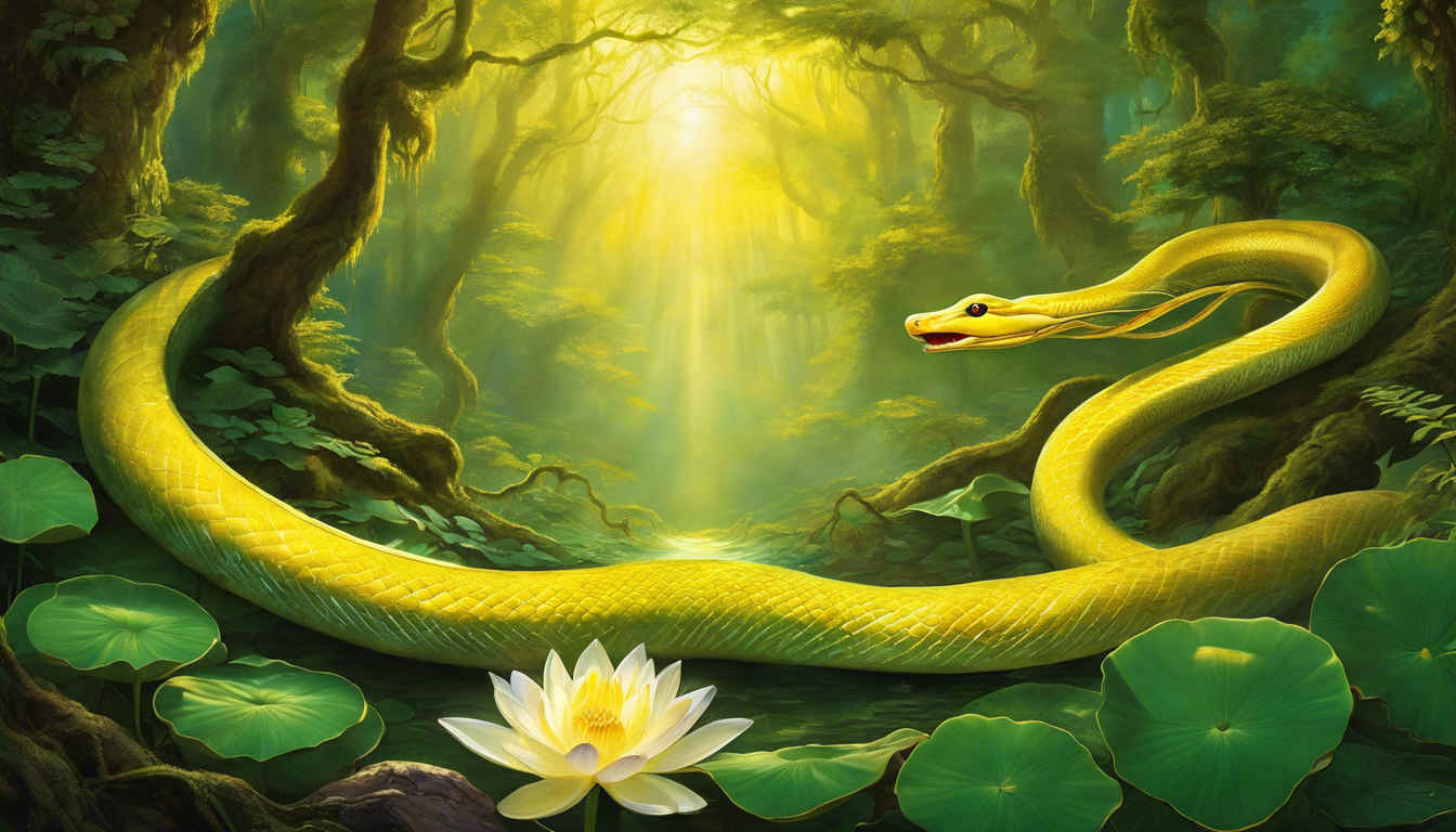 significado de sonhar com uma cobra amarela interpretacao simbologia espiritualidade 42