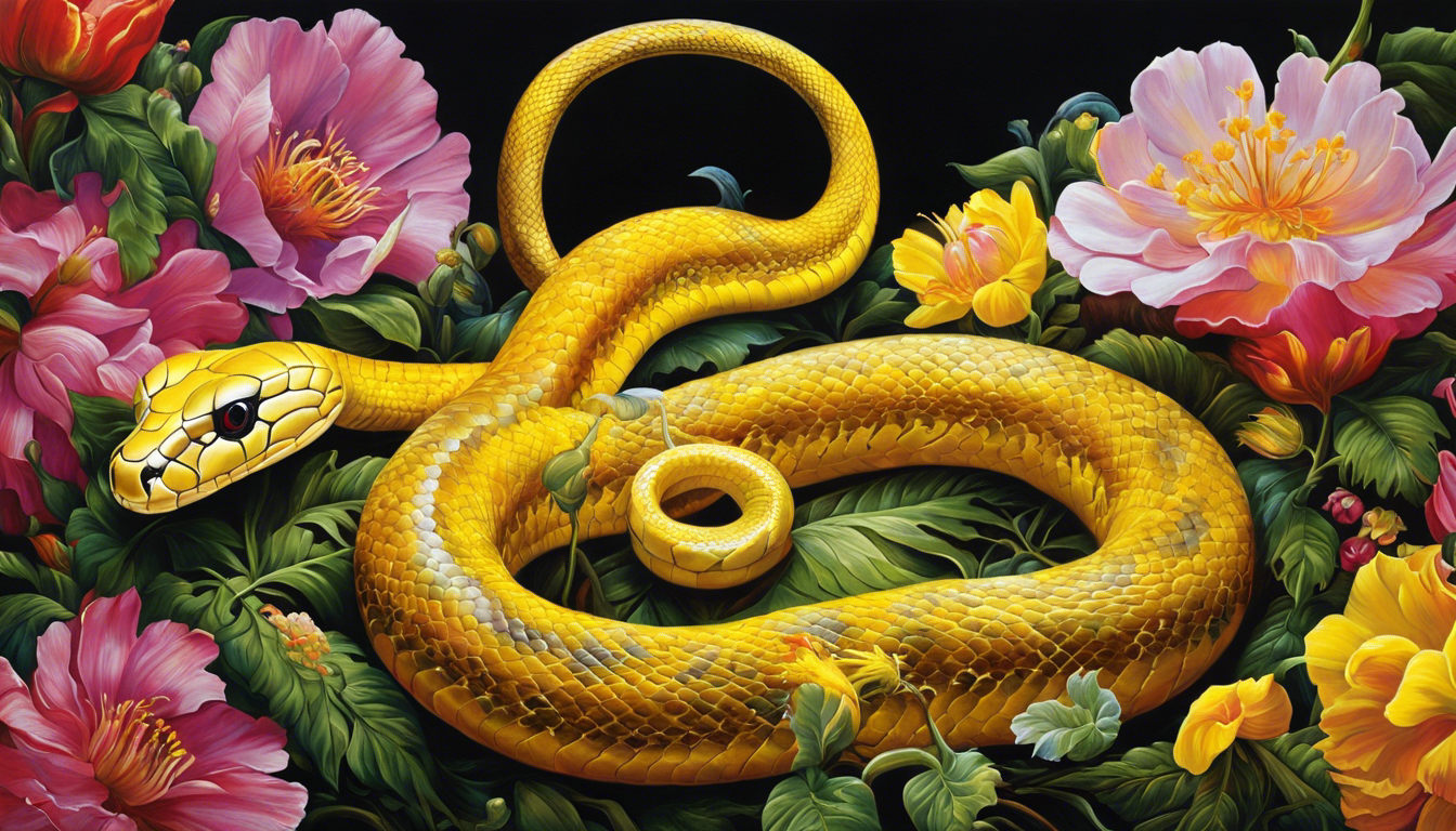 significado de sonhar com uma cobra amarela interpretacao simbologia espiritualidade 500