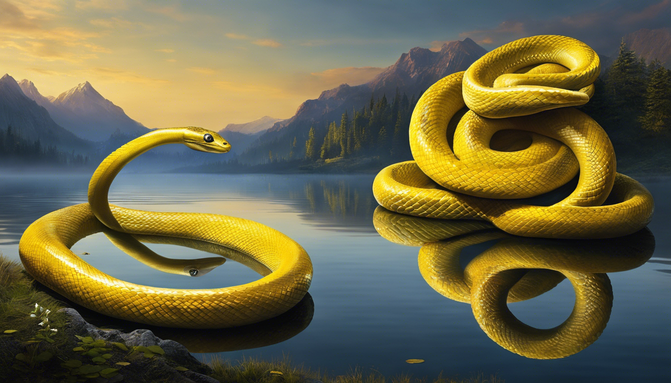 significado de sonhar com uma cobra amarela interpretacao simbologia espiritualidade 911