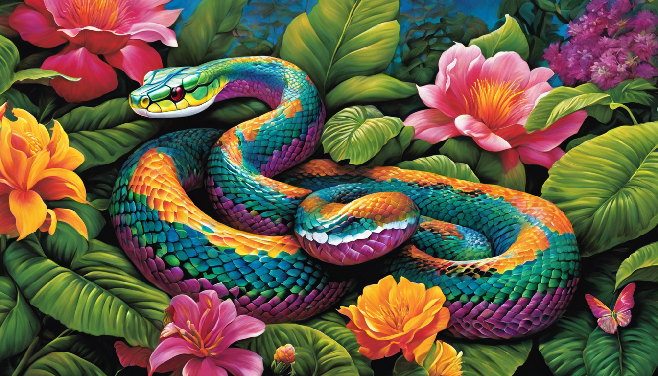 significado de sonhar com uma cobra colorida interpretacao simbolismo espiritualidade 63