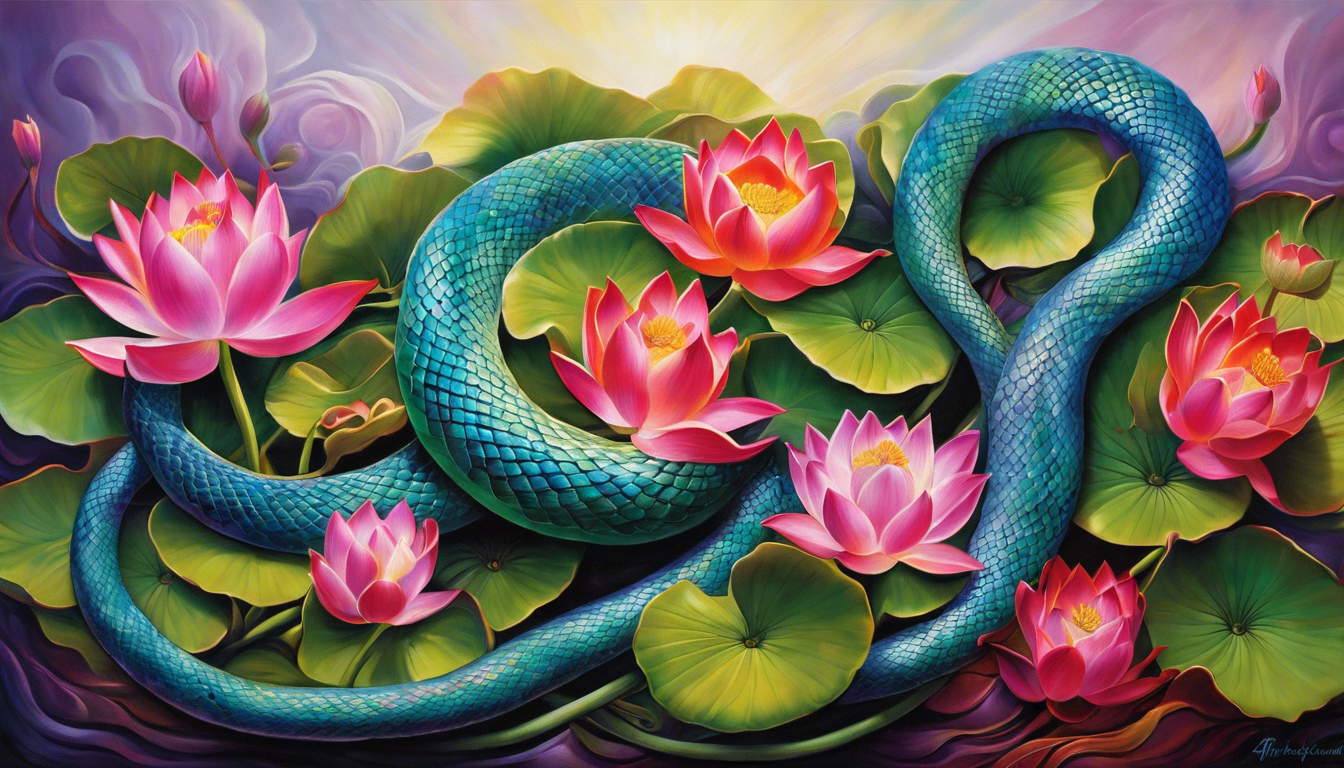 significado de sonhar com uma cobra colorida interpretacao simbolismo espiritualidade 732