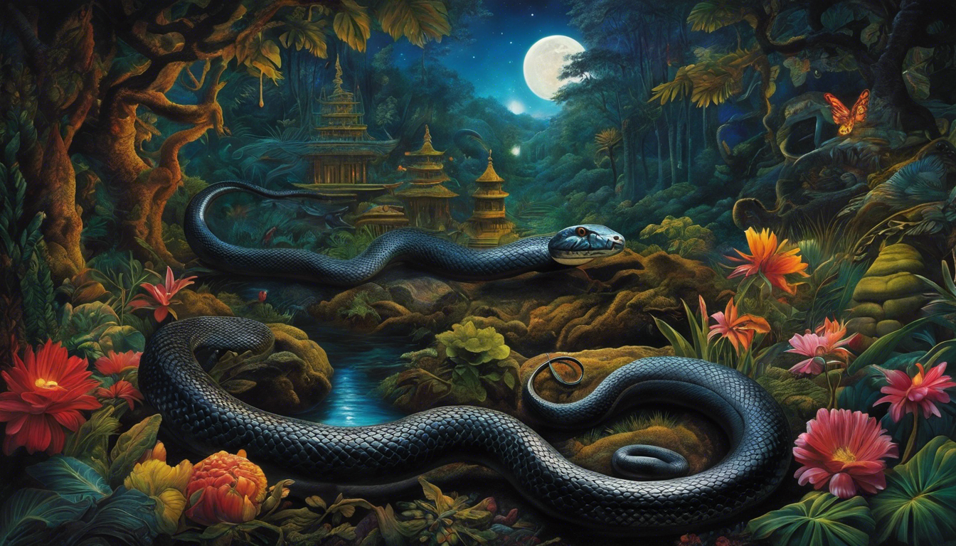 significado de sonhar com uma cobra preta interpretacao simbologia espiritualidade 196