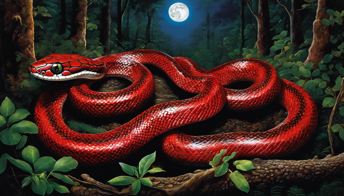 significado de sonhar com uma cobra vermelha interpretacao simbologia espiritualidade 17
