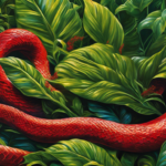 Sonhar com uma cobra vermelha: Interpretações e significados surpreendentes.