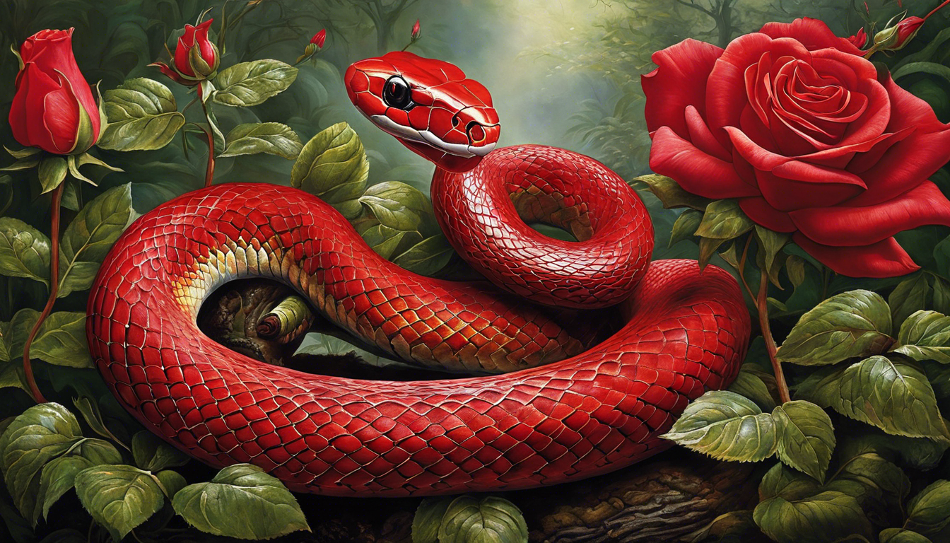 significado de sonhar com uma cobra vermelha interpretacao simbologia espiritualidade 433