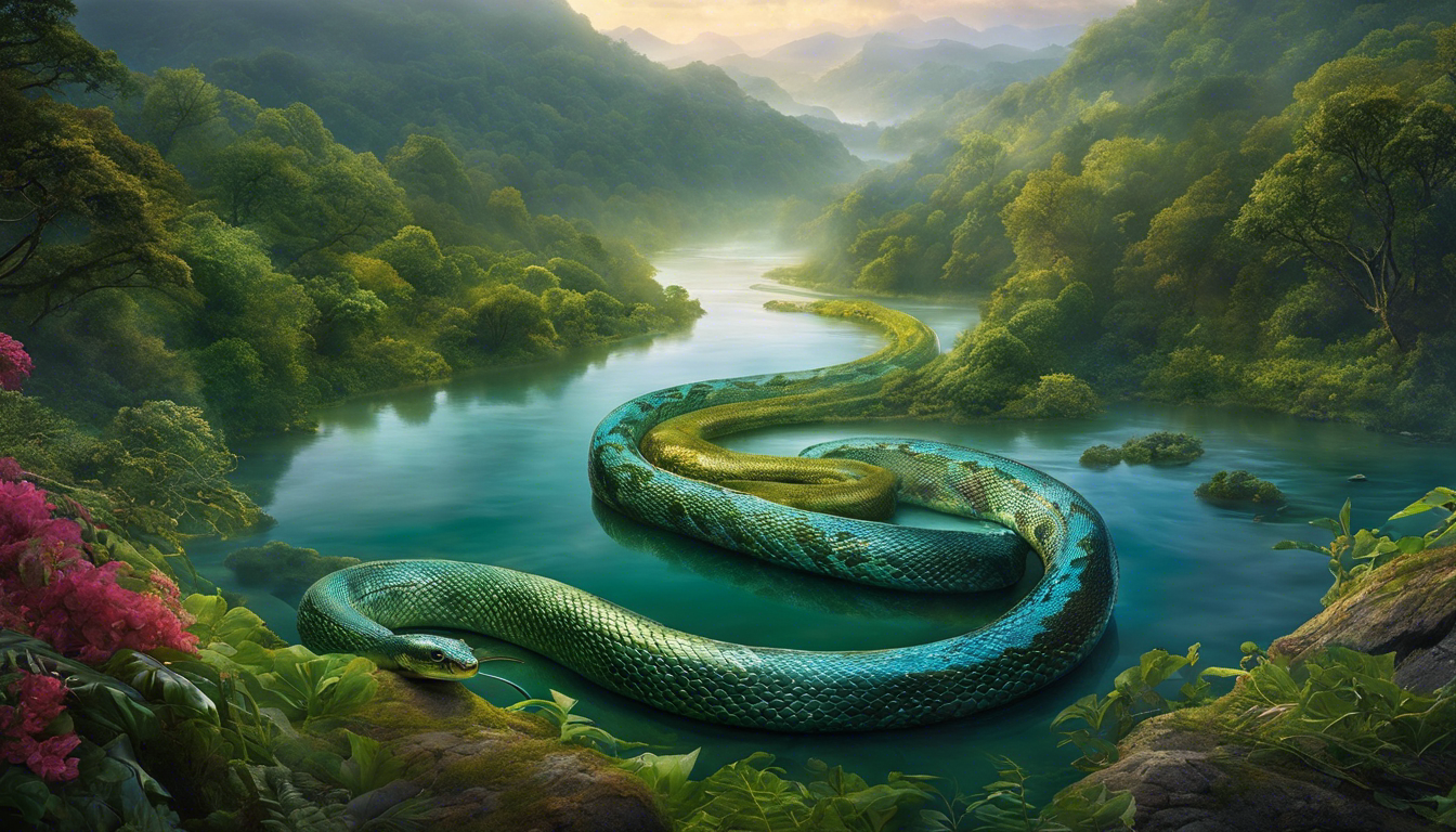 significado do sonho da cobra no rio interpretacoes espiritualidade positivo negativo 851